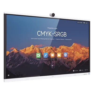 Pantalla Interactiva / 65" / 4K UHD / Wi-Fi 6 / Cámara 4K / BYOM / Altavoz 40W / Micrófono 12 m (39.4 ft)