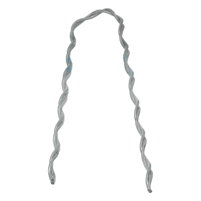 Remate Preformado para Cable Guía de Acero / Acero Galvanizado / Ø 1.2 - 1.3 mm / Tensión 1300 N / Longitud 160 mm (0.52 ft) / Instalación sin Herramientas