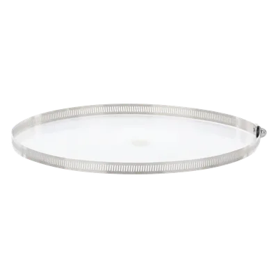 Abrazadera Sin Fin / Acero Inoxidable 304 / Ajustable 152-254 mm (6-10 in) / Ancho 12.5 mm / ISO 9001:2015 / Paquete 10 pzas