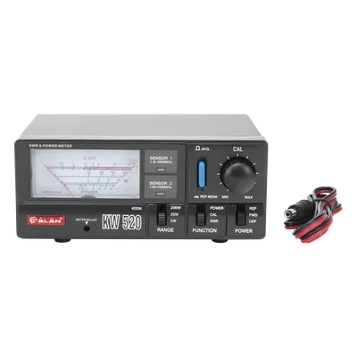 Wattmetro / 1.8-200 MHz y 140-525 MHz / 4 Escalas 5W-400W / Medición SWR / Conectores UHF PL-259