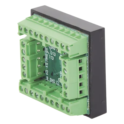 Módulo de Entradas/Salidas Digitales / 11 EN + 5 SAL / Colector Abierto 2A/48VDC / RS485 / 39x39x16 mm / 1.53x1.53x0.63 in