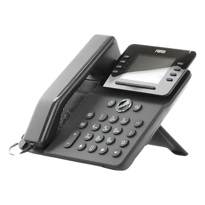Teléfono IP Empresarial / 12 Líneas SIP / Pantalla Color 3.5" / Wi-Fi Dual Band / Bluetooth 5.0 / PoE Gigabit / Conferencia 6 Vías