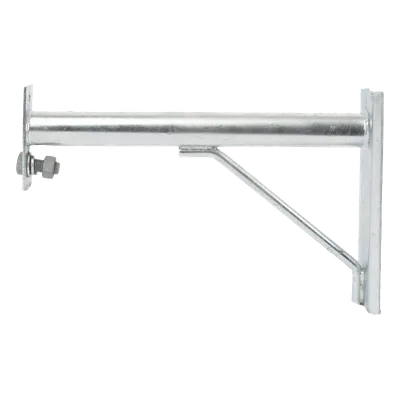 Brazo de Extensión para Fibra Óptica / 40 cm (15.7 in) / Acero Galvanizado en Caliente / 2 kg / Compatible con Herrajes Tipo J / ADSS y Mini-ADSS