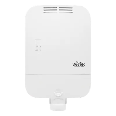 Switch CCTV PoE para exterior / No administrable / Con 4 puertos Gigabit PoE af/at + 1 Puertos Uplink Gigabit + 1 x SFP Gigabit / Presupuesto 65 W / Ideal para Aplicaciones de Videovigilancia