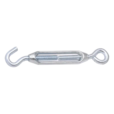 Tensor Ojo-Gancho / 5/16 in / Carga 300 kg / Carrera 2-5/8 in / Aleación de Zinc / Galvanizado en Caliente