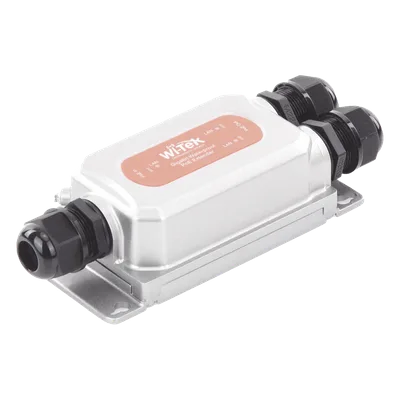 Extensor PoE para Exterior / Entrada 60W / 2 Salidas 30W / 3 Puertos Gigabit / IP68 / -40 a 80 °C (-40 a 176 °F)