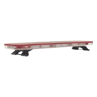 Barra de Luces LED / 47" (118 cm) / 124 LED Hyperlux / Dual Color Rojo/Claro / Control de Tráfico Ámbar / 45 Patrones / Montaje Gancho