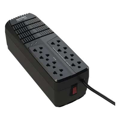 Regulador de Voltaje AVR / 2000 VA / 1000 W / 8 Contactos / Protección RJ11 / Rango 95-148 VCA