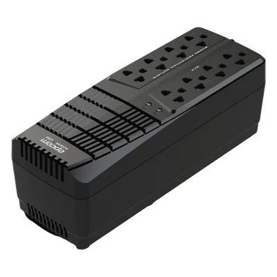 Regulador de Voltaje AVR / 2000 VA / 1000 W / 8 Contactos / Protección RJ11 / Rango 95-148 VCA