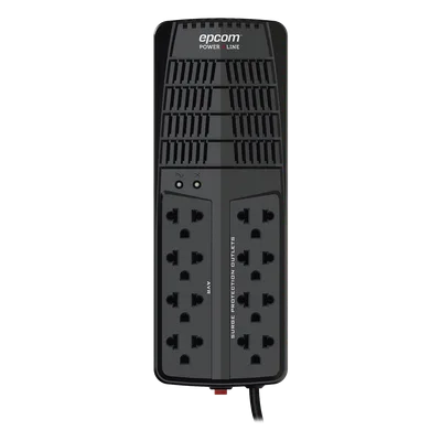 Regulador de Voltaje AVR / 2000 VA / 1000 W / 8 Contactos / Protección RJ11 / Rango 95-148 VCA