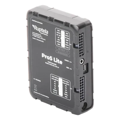 Localizador GPS Vehicular / LTE Cat1 (4G) y GSM 2G / CAN Bus FMS J1708 J1939 / Detección de Jammer con Paro de Motor / BLE 5.0 / 9-32 V DC