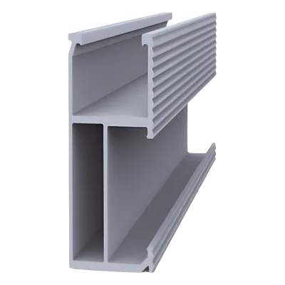 Riel de Montaje Fotovoltaico / Aluminio Anodizado / Longitud 2700 mm (8.9 ft) / Diseño Ligero / Compatible con Múltiples Configuraciones