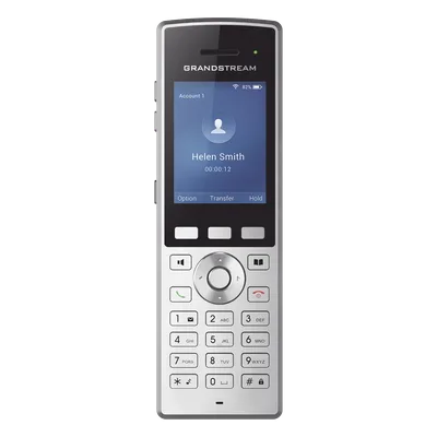 Teléfono IP Portátil Wi-Fi / Dual Band 2.4/5 GHz / 2 Líneas SIP / Bluetooth / HD Voice / 8 Horas Conversación
