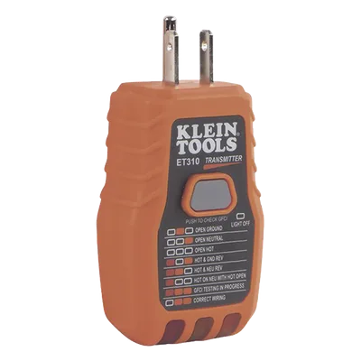 Transmisor de Reemplazo / Detector de Cortacircuitos / Probador GFCI Integrado / Resistente a Caídas de 2 m (6.6 ft)