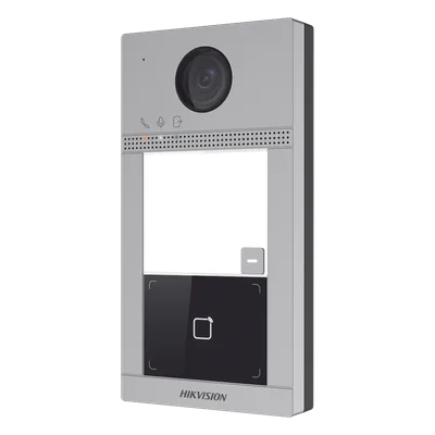 Videoportero IP / 2 Megapixel / PoE / IP65 + IK08 / 1 Departamento / Lector Mifare / 2 Puertas / 6 Monitores / Visión Nocturna IR 3m / Ángulo 129°