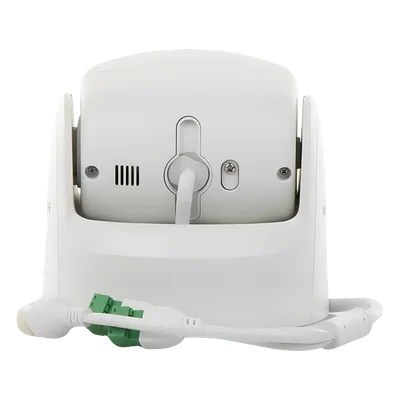 Cámara Turret IP Panorámica / 4 Megapixel / Dual Lente 2.8 mm / 180° / Color 24/7 / Luz Blanca 30 m (98.4 ft) / WDR 130 dB / IP67 / PoE