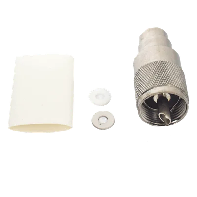 Antena Marina VHF / Fibra de Vidrio / 156-163 MHz / 6.5 dBi / Cable 10 m (32.8 ft) / IP67 / 2.4 m (7.9 ft)