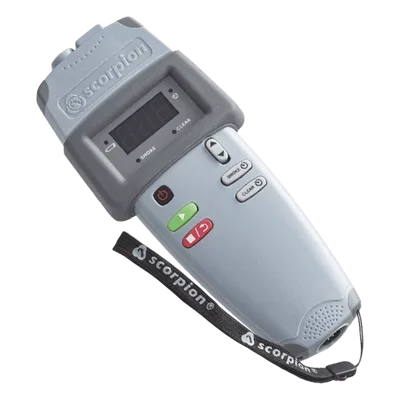 Controlador portátil / Sistemas ASD SCORPION / Detectores puntuales / Batería 770 mAh / Acceso remoto