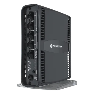Router Wi-Fi 6 / 5 Puertos Gigabit / PoE In/Out / 160 mW / CPU 4 Núcleos / 1 GB RAM