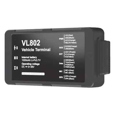 Rastreador GPS Vehicular / LTE Cat1 con Respaldo GSM / Llamada Bidireccional / Corte Remoto de Motor / RS485 / 9-36 VCC / IP65