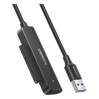 Adaptador SATA a USB / USB 3.0 / SATA III 6 Gbps / HDD y SSD 2.5" hasta 6 TB / UASP / 50 cm (19.7 in)