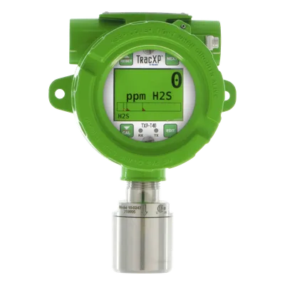 Monitor de Gas Fijo Industrial / Pantalla LCD Color 240x320 / Ethernet y Modbus TCP/RTU / -40°F a 140°F / Carcasa Aluminio, Poliéster y Acero Inoxidable