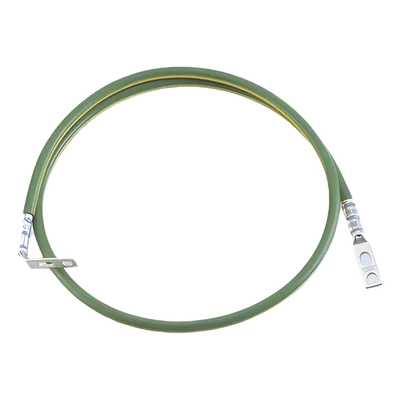 Jumper de Aterrizaje para Racks / 6 AWG / Terminal 90° / 0.60 m (2 ft) / StructuredGround