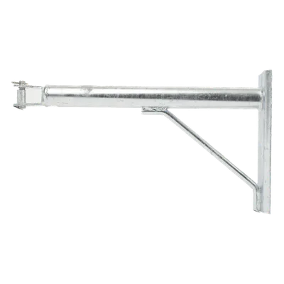 Brazo de Extensión para Fibra Óptica / 40 cm (15.7 in) / Acero Galvanizado en Caliente / Tipo D Pequeño / 2 kg / ADSS y Mini Figura 8