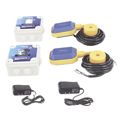 Kit Transmisor/Receptor Electronivel / 1 km LOS / 915 MHz / 16 A Relé / Panel Solar Opcional