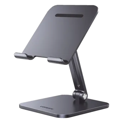 Soporte para Tablet / Ajustable 5-135° / Altura 7.1-9.1 pulgadas / Carga Máxima 1 kg / Aluminio / Plegable