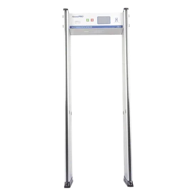 Detector de Metales de 33 zonas/ Uso en Interior/Programación por Touch Screen / Contador de Personas