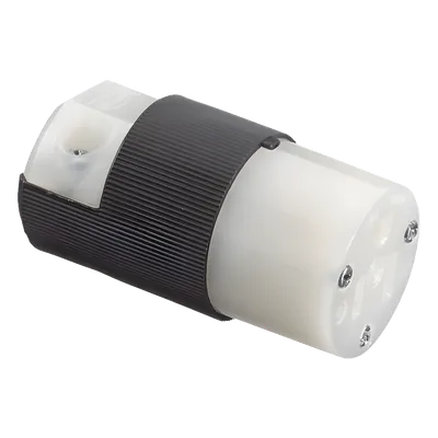 Conector Entrada Recta / 15A / 125V / 2 Polos 3 Hilos / NEMA 5-15R / Grado Industrial-Comercial