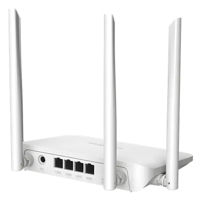 Router Wi-Fi 5 / Dual Band 1,200 Mbps / 4 Antenas 5 dBi / 96 Usuarios / Cobertura 30 m (98.4 ft) / Mesh