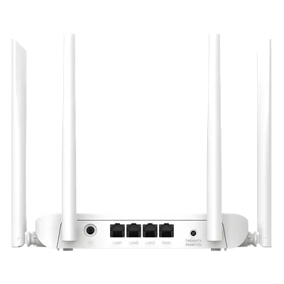 Router Wi-Fi 5 / Dual Band 1,200 Mbps / 4 Antenas 5 dBi / 96 Usuarios / Cobertura 30 m (98.4 ft) / Mesh