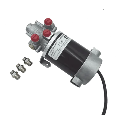 Bomba Hidráulica Reversible / 12V DC / Flujo 1.6 L/min (98 cu.in/min) / Cilindro 160-550 cc (9.8-33.5 cu.in) / Conexiones ORB / SteadySteer