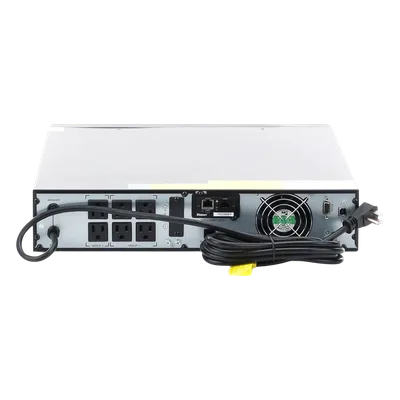 UPS Online Doble Conversión / 1000 VA / 1000 W / 120 Vca / Factor de Potencia 1.0 / 6 Tomas NEMA 5-15R / 2 UR / Onda Senoidal Pura