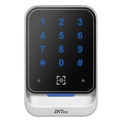 Lector QR y RFID / IP65 / Carcasa Metálica / Wiegand 26 / RS485 OSDP / Teclado / 1.64 ft