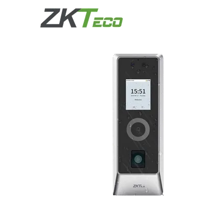 Lector Autónomo Facial y QR / 30,000 Rostros / 50,000 Usuarios / IP66 IK07 / TCP/IP Wiegand RS485 / Exterior