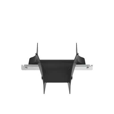 Bajada de cables para charola wire basket / 4 in / Control de radio de curvatura / Negro