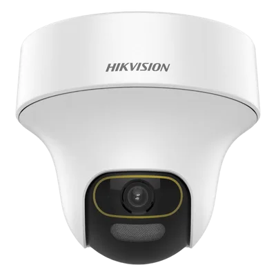 Cámara Domo PT TURBOHD / 2 Megapixel / ColorVu 0.0005 Lux / Luz Blanca 20 m (65.6 ft) / Pan 350° / Tilt 75° / Audio Coaxitron / Uso Interior