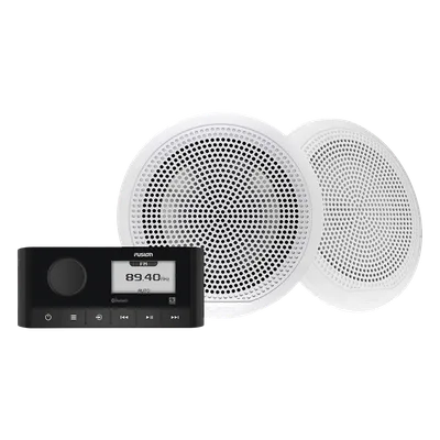 Estéreo Marino / 2 Zonas Independientes / Bluetooth 10 m (32.8 ft) / Potencia Pico 180 W / IPX6 / Pantalla 2.7 Pulgadas