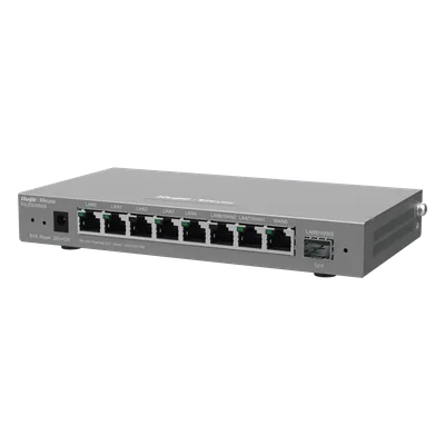Router Balanceador / 4 Servicios WAN / SD-WAN 80 Mbps / 600 Mbps Rendimiento / 200 Clientes / 16 VLAN / Montaje Rack