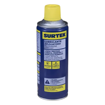 Aceite Aflojatodo / 400 ml / 13.5 fl oz / Cumple NOM-018-STPS-2015 / Hecho en México