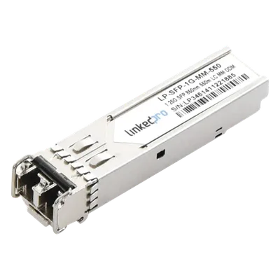 Transceptor SFP / 1.25 Gbps / Multimodo 850 nm / 1000BASE-SX / LC/UPC Dúplex / 550 m (1804.5 ft) / DDM / Hot-Pluggable