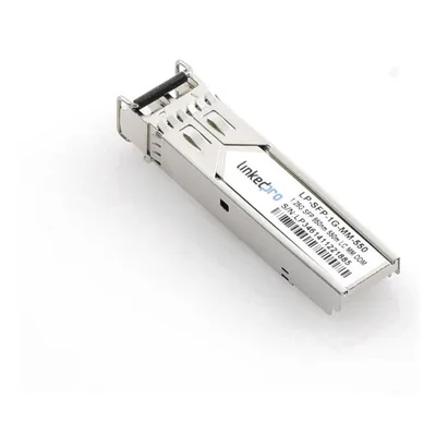 Transceptor SFP / 1.25 Gbps / Multimodo 850 nm / 1000BASE-SX / LC/UPC Dúplex / 550 m (1804.5 ft) / DDM / Hot-Pluggable