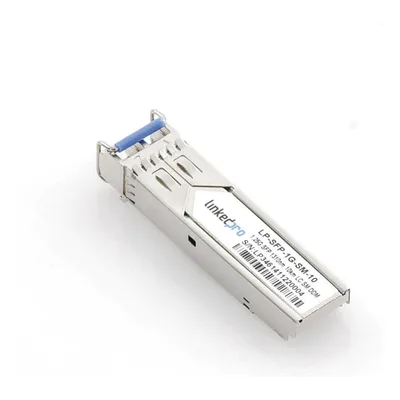 Transceptor Óptico SFP / Monomodo 1310 nm / 1.25 Gbps / 1000BASE-LX / LC/UPC Dúplex / DDM / 10 km (6.2 mi)