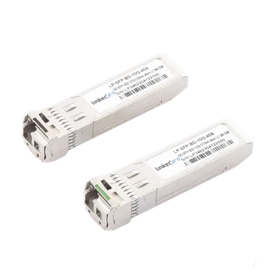 Transceptor Óptico SFP+ Bidireccional / 10 Gbps / Monomodo 1270 & 1330 nm / Alcance 40 km (131,233 ft) / LC/UPC Simplex / DDM / Hot-Pluggable