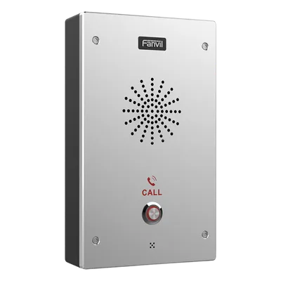 Intercomunicador IP / 2 Líneas SIP / PoE / IP65 / IK10 / Altavoz 3 W / 2 Relevadores 12V DC / Anti-Vandálico
