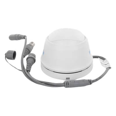 Cámara Turret TURBOHD / 2 Megapixel / Color 24/7 / Luz Blanca 20 m (65.6 ft) / Ángulo 102° / Micrófono Integrado / IP66