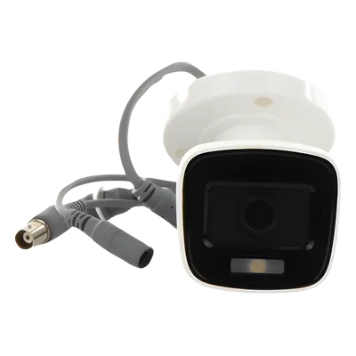 Bala TURBOHD / 2MP 1080p / Color 24/7 / Lente 2.8mm / Luz Blanca 20m (65.6 ft) / IP66 / Micrófono Integrado